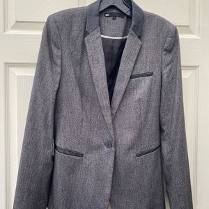 WE jacket with vegan leather details, L